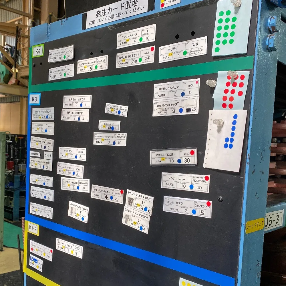 発注カード管理ボード