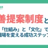 改善提案制度とは？仕組みと文化で職場を変える成功ステップ