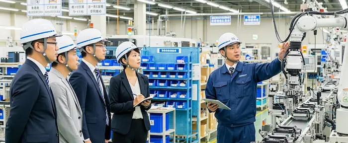 5S工場見学の様子
